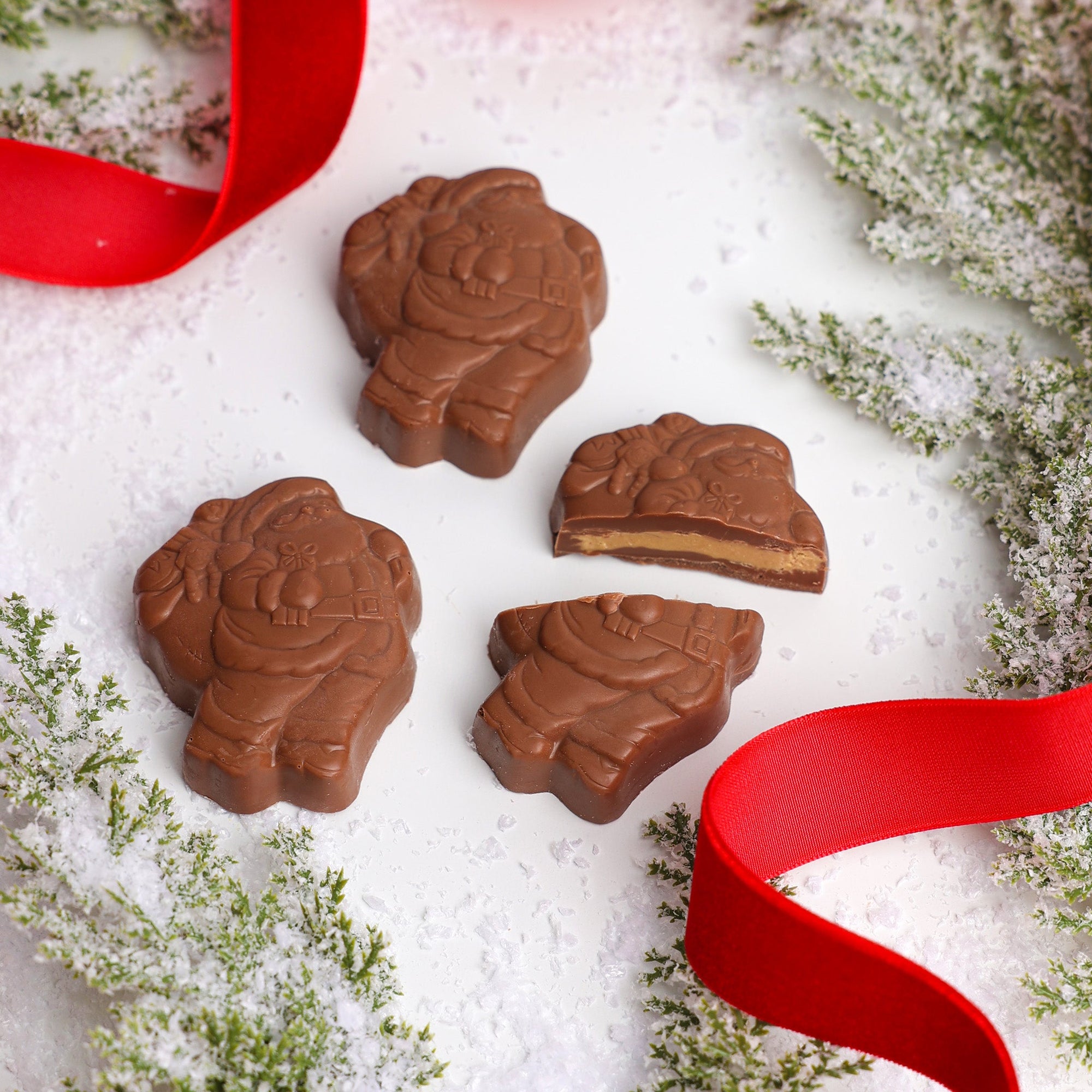 Creamy Peanut Butter Santa