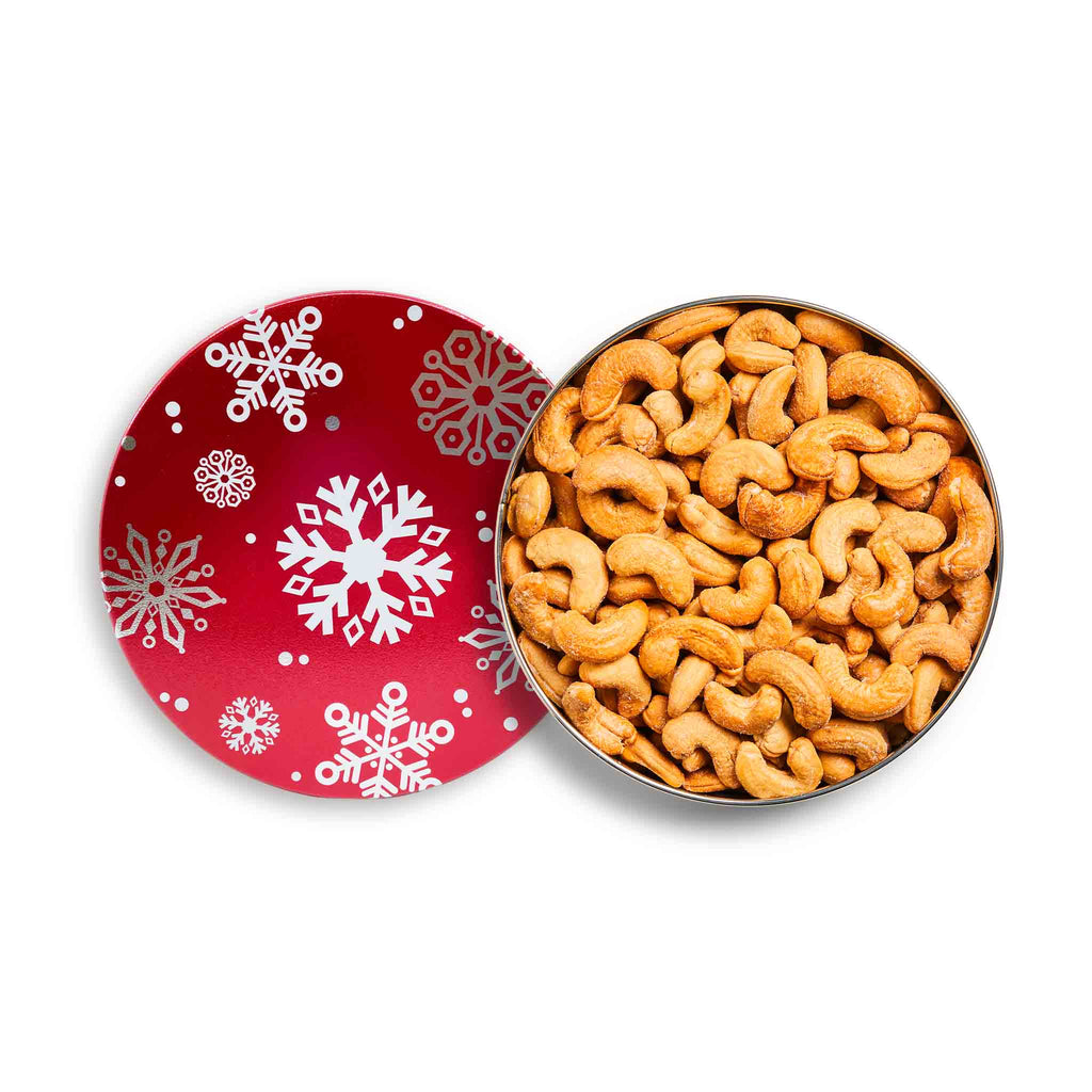 Jumbo Cashew Holiday Tin