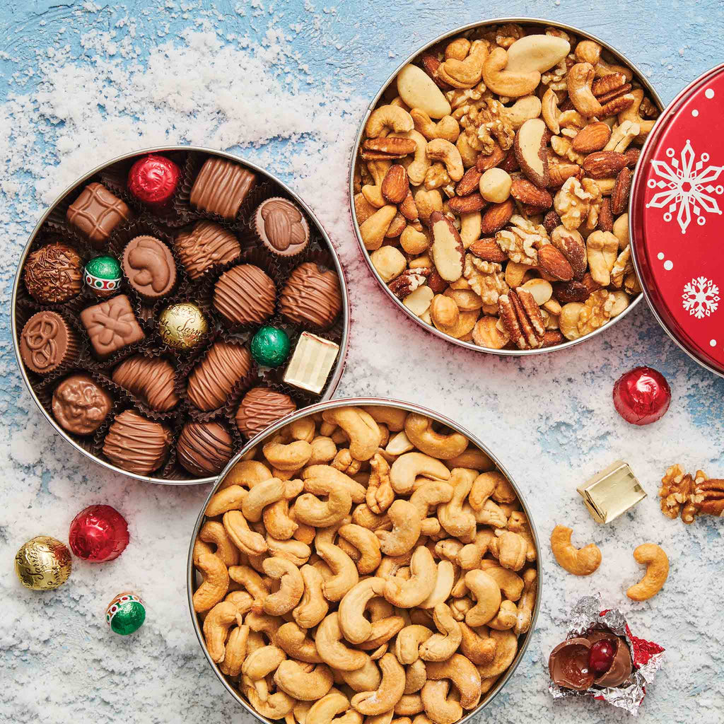 Mixed Nuts Holiday Tin