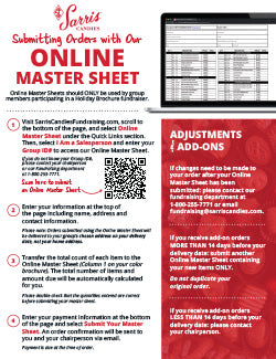 Online Master Sheet Instructions